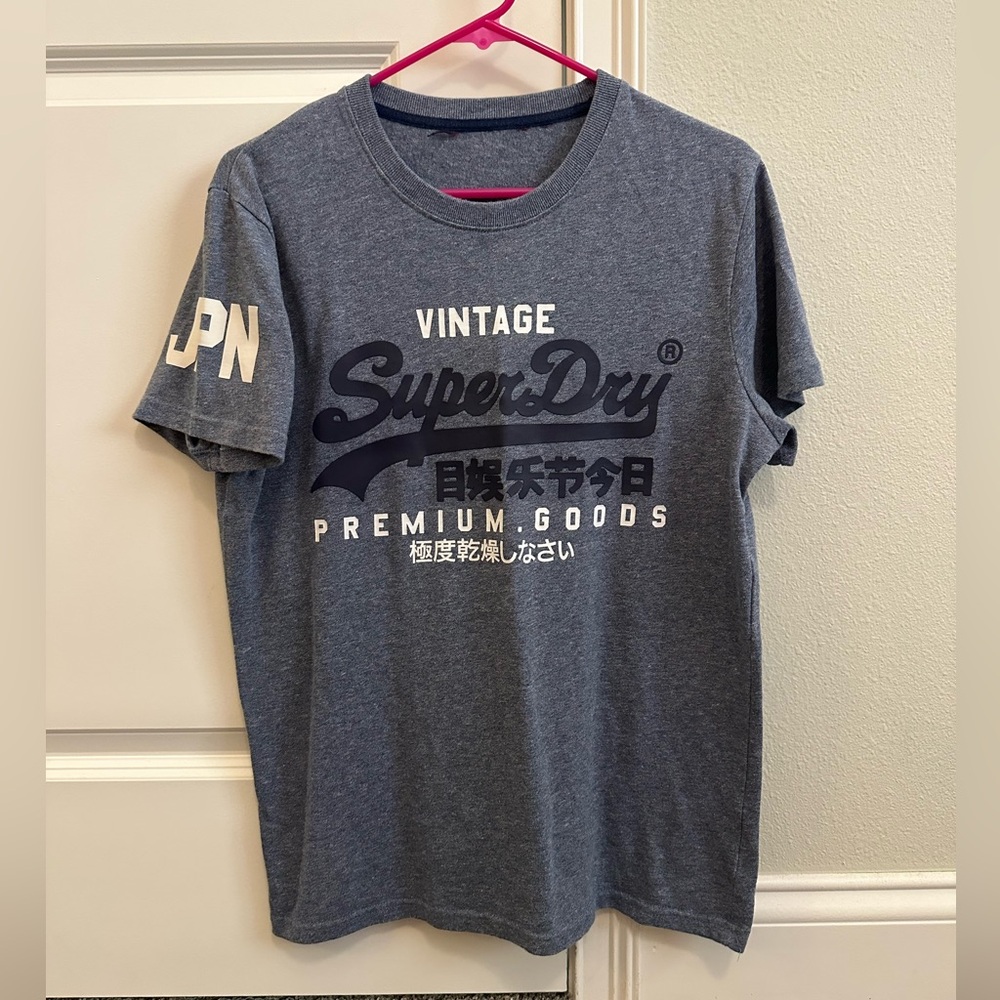 Superdry Premium Goods Navy T-Shirt